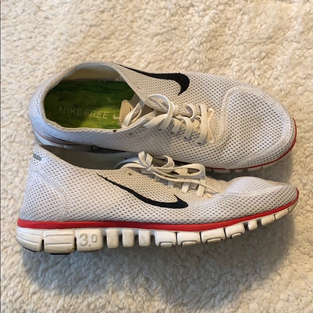 Nike Free 3.0 Running Shoes - Mens Size 9.5 used